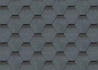 Гибкая битумная черепица "DOCKE" Premium Кёльн, 1000х318х3.1мм, уп. 3 кв.м/22 шт. (Чернослив)