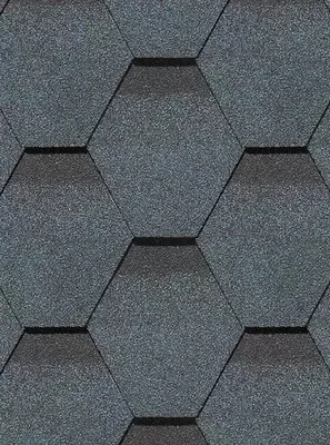 Гибкая битумная черепица "DOCKE" Premium Кёльн, 1000х318х3.1мм, уп. 3 кв.м/22 шт. (Чернослив)