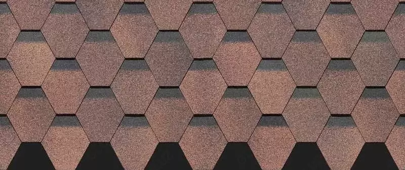 Гибкая битумная черепица "DOCKE" Premium Шеффилд, 1000х318х3.1мм, уп. 3 кв.м/22 шт. (Кофе)