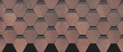 Гибкая битумная черепица "DOCKE" Premium Шеффилд, 1000х318х3.1мм, уп. 3 кв.м/22 шт. (Кофе)