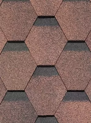 Гибкая битумная черепица "DOCKE" Premium Шеффилд, 1000х318х3.1мм, уп. 3 кв.м/22 шт. (Кофе)