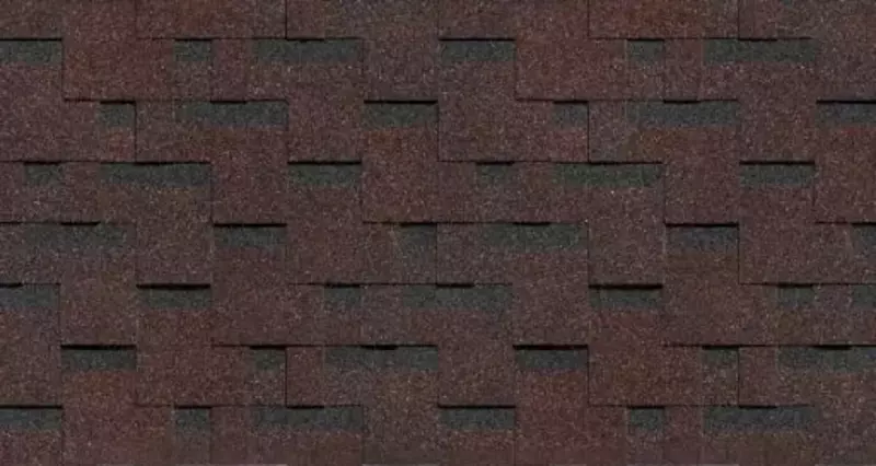 Гибкая битумная черепица "DOCKE" Premium Генуя, 1000х318х3.1мм, уп. 3 кв.м/22 шт. (Какао)