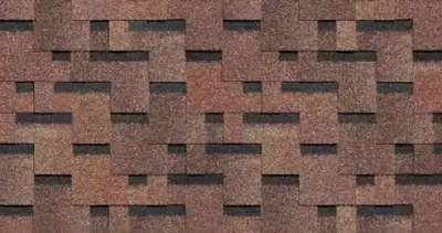 Гибкая битумная черепица "DOCKE" Premium Генуя, 1000х318х3.1мм, уп. 3 кв.м/22 шт. (Амаретто)