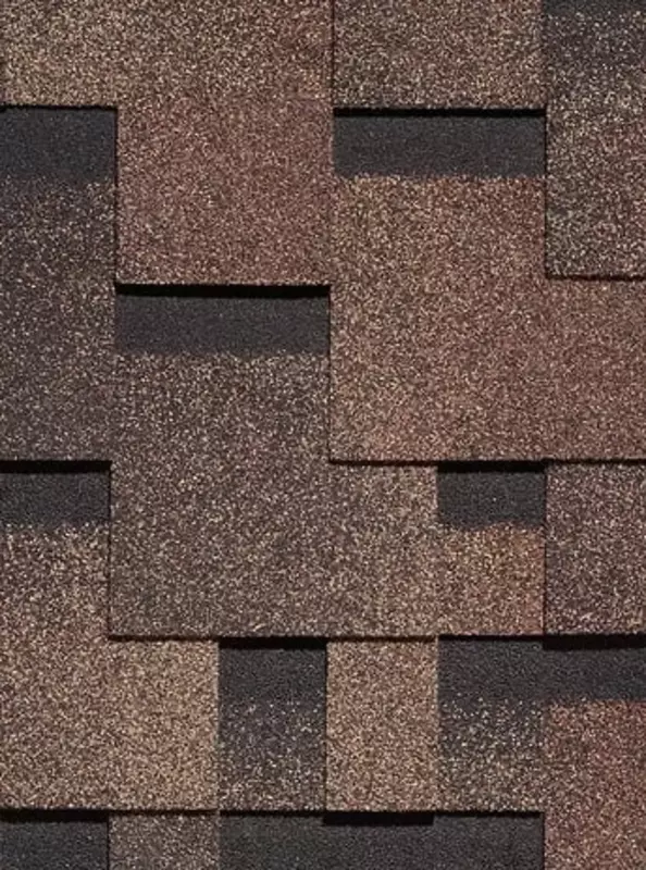 Moslashuvchan bitumli shingillalar "DOCKE" Premium Genoa, 1000x318x3.1mm, o'ram. 3 kv.m/22 dona. (truffle)