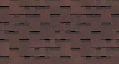 Гибкая битумная черепица "DOCKE" Premium Генуя, 1000х318х3.1мм, уп. 3 кв.м/22 шт. (Зрелый каштан)