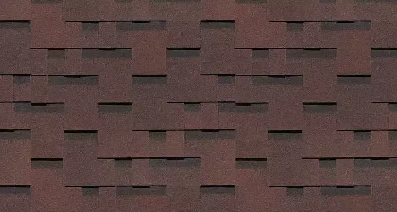 Moslashuvchan bitumli shingillalar "DOCKE" Premium Genoa, 1000x318x3.1mm, o'ram. 3 kv.m/22 dona. (Pishgan kashtan)