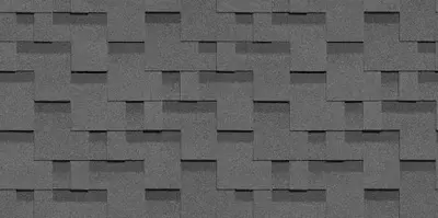 Гибкая битумная черепица "DOCKE" Standard Тетрис, 1000х318х2.9мм, уп. 3 кв.м/22 шт. (Серый)