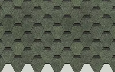 Moslashuvchan bitum shingillalari "DOCKE" Europa Karat, 1000x318x2.8mm, o'ram. 3 kv.m/22 dona. (yashil)