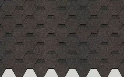 Гибкая битумная черепица "DOCKE" Europa Карат, 1000х318х2.8мм, уп. 3 кв.м/22 шт. (Серый)