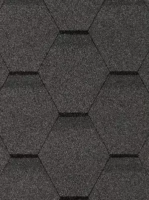 Гибкая битумная черепица "DOCKE" Europa Карат, 1000х318х2.8мм, уп. 3 кв.м/22 шт. (Серый)