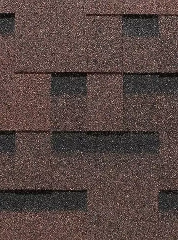 Гибкая битумная черепица "DOCKE" Europa Матрица, 1000х318х2.8мм, уп. 3 кв.м/22 шт. (Коричневый)