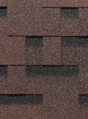 Гибкая битумная черепица "DOCKE" Europa Матрица, 1000х318х2.8мм, уп. 3 кв.м/22 шт. (Коричневый)