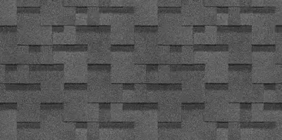 Гибкая битумная черепица "DOCKE" Europa Матрица, 1000х318х2.8мм, уп. 3 кв.м/22 шт. (Серый)