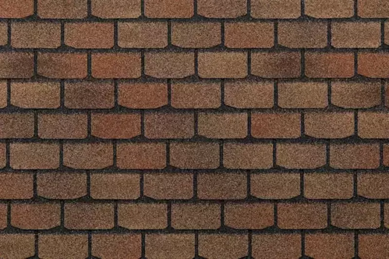 Гибкая битумная черепица "DOCKE" Eurasia Плитка, 1000х333х2.5мм, уп. 3.1 кв.м/22 шт. (Светло-коричневый)