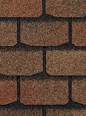 Гибкая битумная черепица "DOCKE" Eurasia Плитка, 1000х333х2.5мм, уп. 3.1 кв.м/22 шт. (Светло-коричневый)