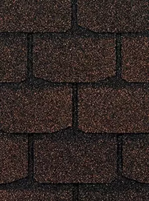 Moslashuvchan bitum shingillalari "DOCKE" Evrasia kafel, 1000x333x2,5 mm, o'ram. 3,1 kv.m/22 dona. (jigarrang)