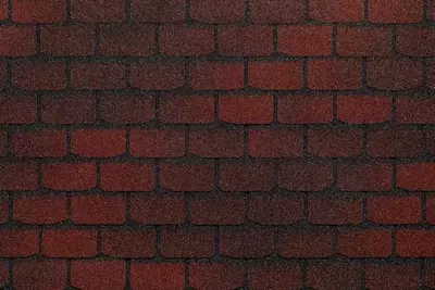 Гибкая битумная черепица "DOCKE" Eurasia Плитка, 1000х333х2.5мм, уп. 3.1 кв.м/22 шт. (Красный)