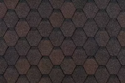 Гибкая битумная черепица "DOCKE" Eurasia Шестигранник