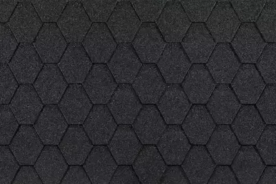 Гибкая битумная черепица "DOCKE" Eurasia Шестигранник, 1000х318х2.5мм, уп. 3 кв.м/22 шт. (Серый)