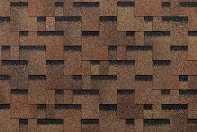 Moslashuvchan bitum shingillalari "DOCKE" Eurasia Labyrinth, 1000x318x2.5mm, o'ram. 3 kv.m/22 dona. (Och jigarrang)