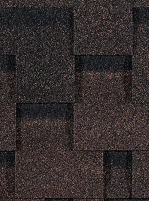 Гибкая битумная черепица "DOCKE" Eurasia Лабиринт, 1000х318х2.5мм, уп. 3 кв.м/22 шт. (Коричневый)