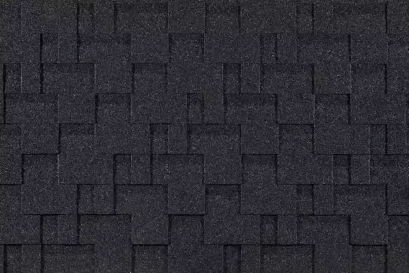 Гибкая битумная черепица "DOCKE" Eurasia Лабиринт, 1000х318х2.5мм, уп. 3 кв.м/22 шт. (Серый)