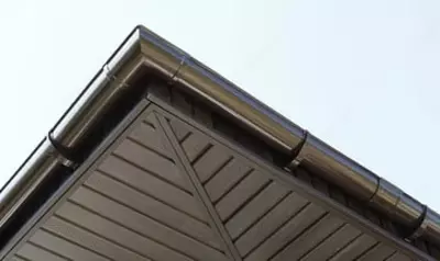 Труба водосточная "DOCKE" PREMIUM, дл. 3 м, d 85 мм, уп. 5 шт. (Каштан)