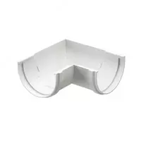 Угловой водосточный элемент желоба 90˚ "DOCKE" PREMIUM