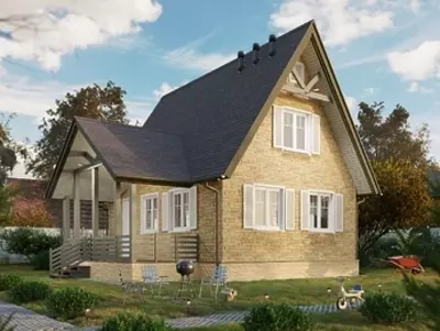 Фасадные панели DOCKE Stein, Осенний лес (Серия Premium)