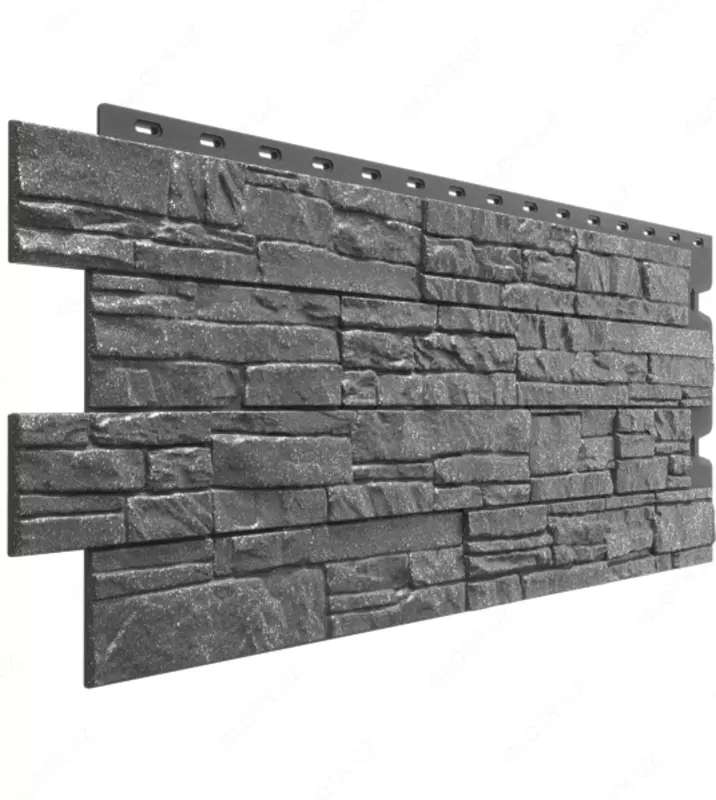 Фасадные панели Docke Stein, Антрацит (Серия Premium)
