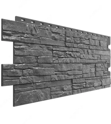 Фасадные панели Docke Stein, Антрацит (Серия Premium)