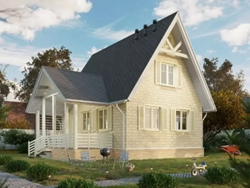 Фасадные панели Docke Burg, Песчаный (Серия Premium)