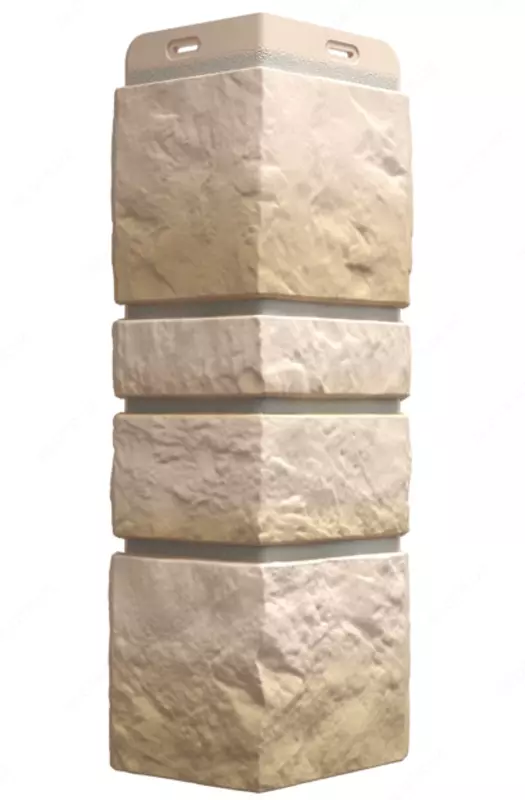 Угол фасадный Docke Burg, Песчаный (Серия Premium)