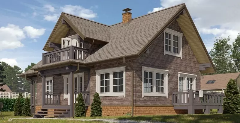 Фасадные панели Docke Burg, Земляной (Серия Premium)