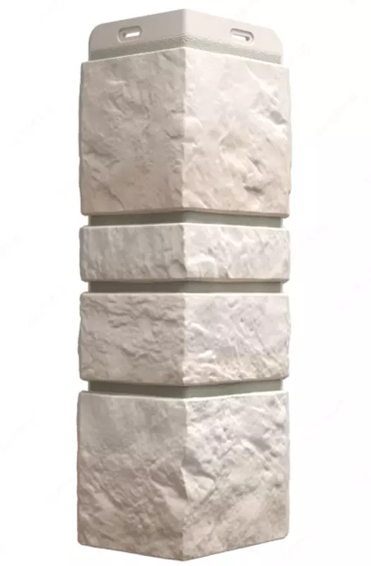 Угол фасадный Docke Burg, Белый (Серия Premium)