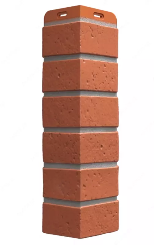 Угол фасадный Docke Berg, Кирпичный (Серия Premium)