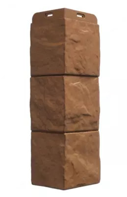 Угол фасадный Docke Fels, Терракотовый (Серия Premium)