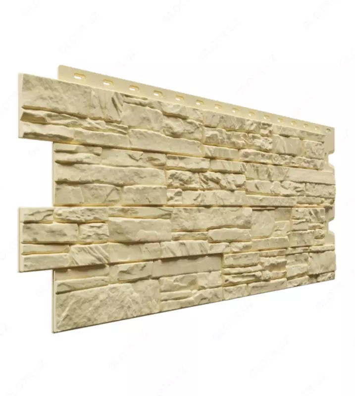 Фасадные панели Docke Алтай, Кремовый (Серия Standard)