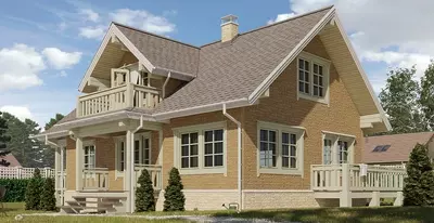 Фасадные панели Docke Алтай, Корица (Серия Standard)