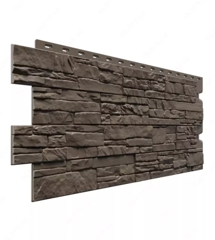 Фасадные панели Docke Алтай, Шоколад (Серия Standard)