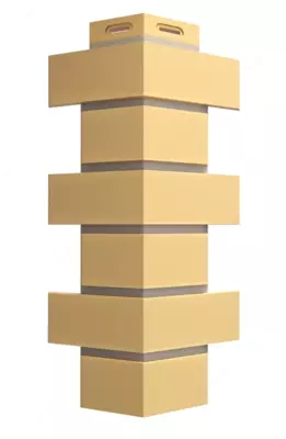 Угол фасадный Docke Флемиш, Жёлтый (Серия Standard)