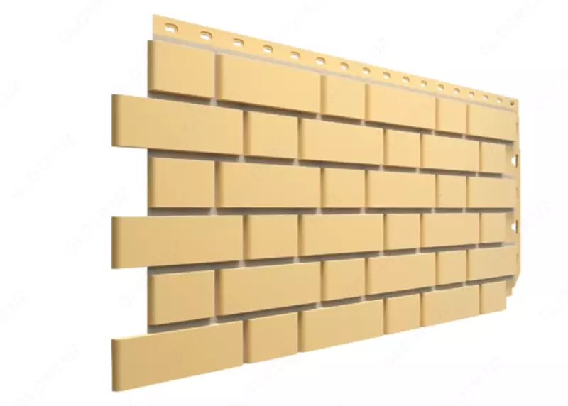 Фасадные панели Docke Флемиш, Жёлтый (Серия Standard)
