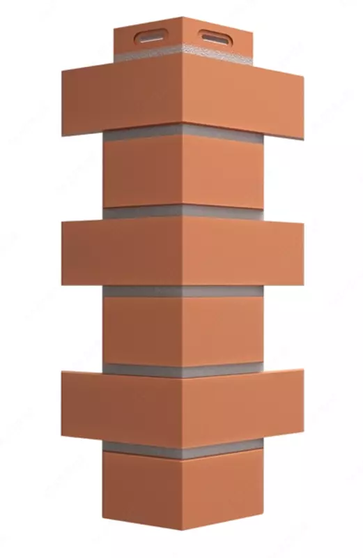 Угол фасадный Docke Флемиш, Красный (Серия Standard)