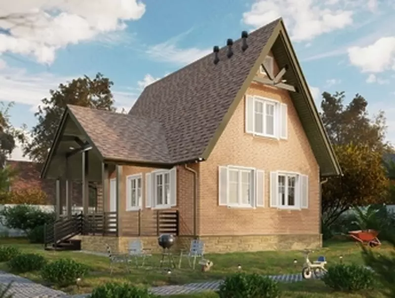 Угол фасадный Docke Флемиш, Красный (Серия Standard)