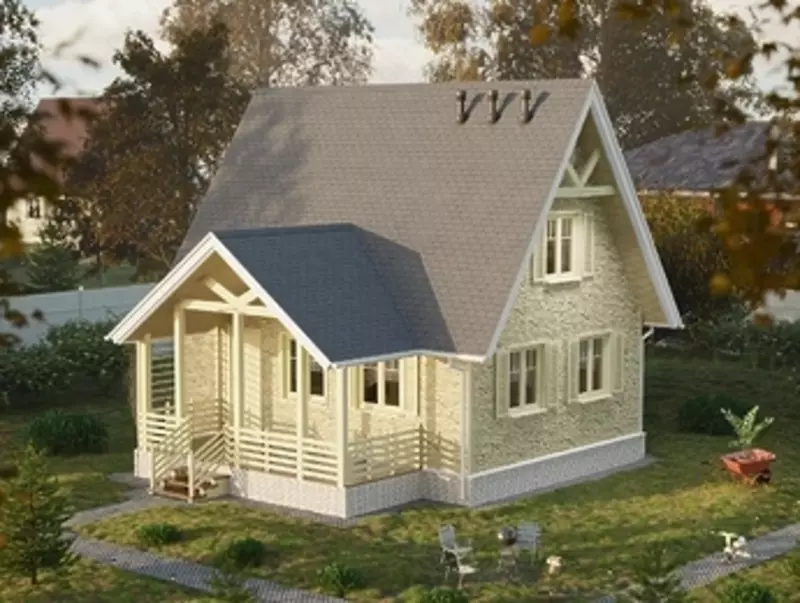 Сайдинг LUX под камень, серия Rocky, кешью