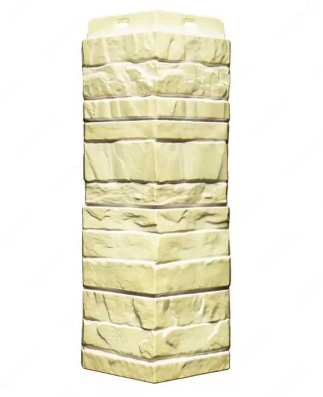 Углы для сайдинга ROCKY (LUX под камень) кешью