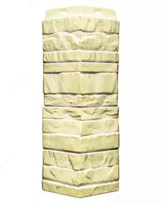 Углы для сайдинга ROCKY (LUX под камень) кешью