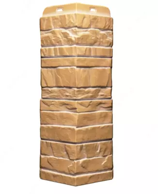 Углы для сайдинга ROCKY (LUX под камень) пекан