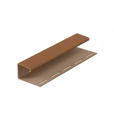 Профиль J18 "DÖCKE" (3 м) Каштановый