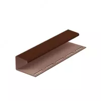 Профиль J18 "DÖCKE" (3 м) Табачный